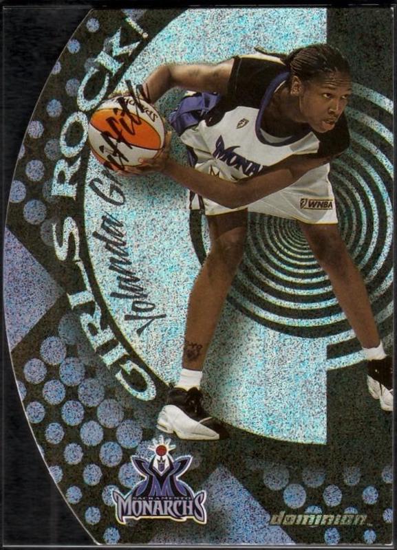 Yolanda Griffith #5 GR Basketball Cards 2000 Skybox Dominion WNBA Girls Rock
