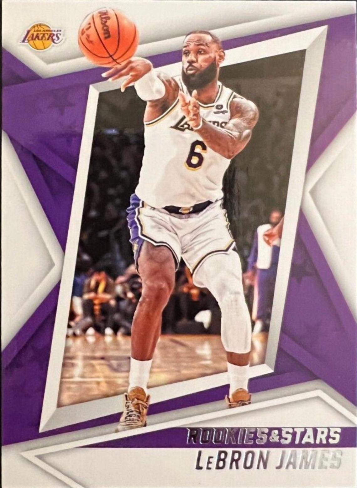 LeBron James #114 Basketball Cards 2021 Panini Chronicles