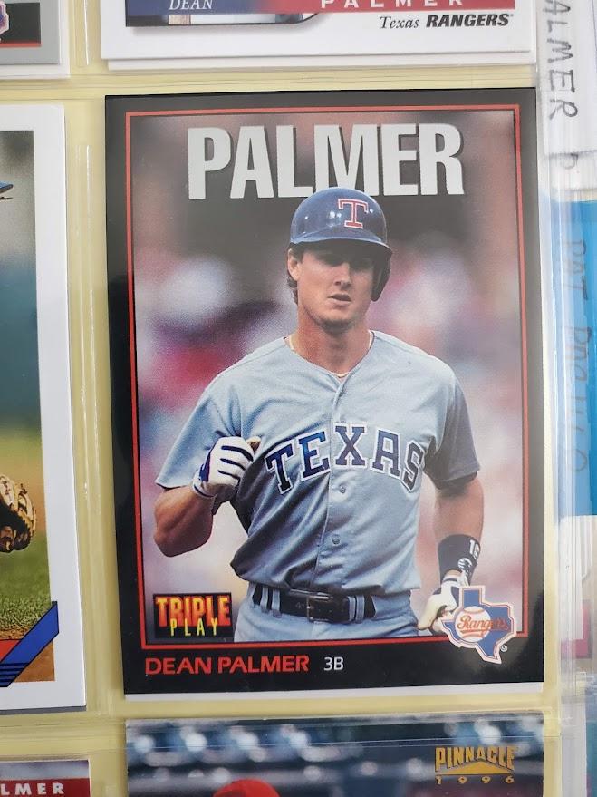 Dean Palmer #111 1993 Donruss Triple Play Baseball