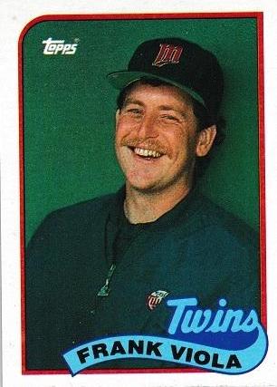 Frank Viola #120 Baseball Cards 1989 Topps