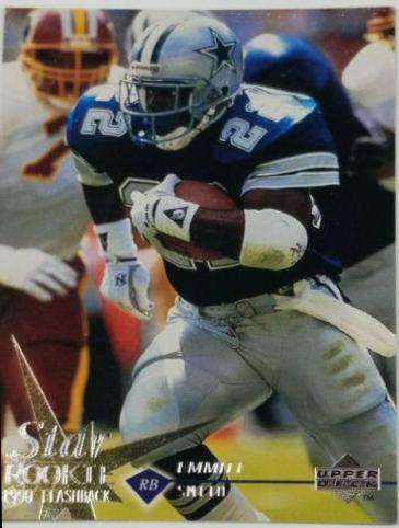 Emmitt Smith #40 Football Cards 1997 Upper Deck
