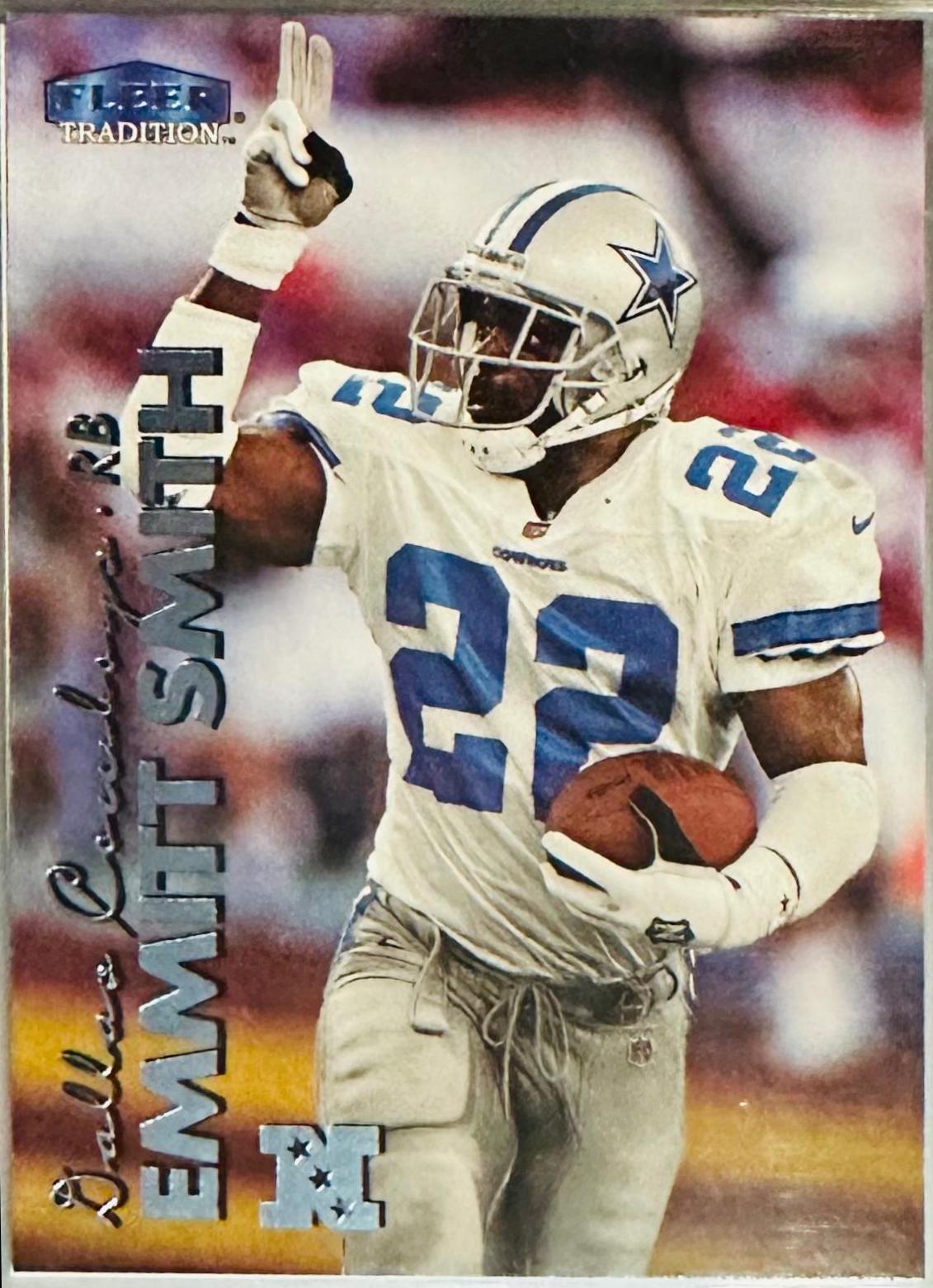Emmitt Smith #9 Football Cards 1999 Fleer Tradition