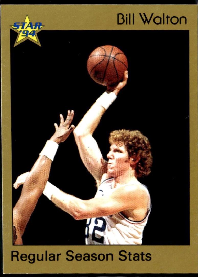 Bill Walton #45 Basketball Cards 1993 Star