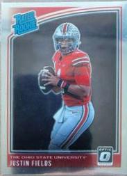 Justin Fields #202 Football Cards 2021 Panini Chronicles Draft Picks