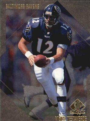 Vinny Testaverde #41 Football Cards 1997 SP Authentic