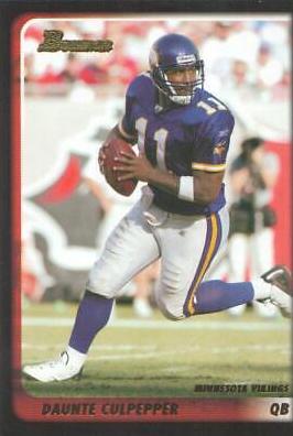Daunte Culpepper #44 Football Cards 2003 Bowman