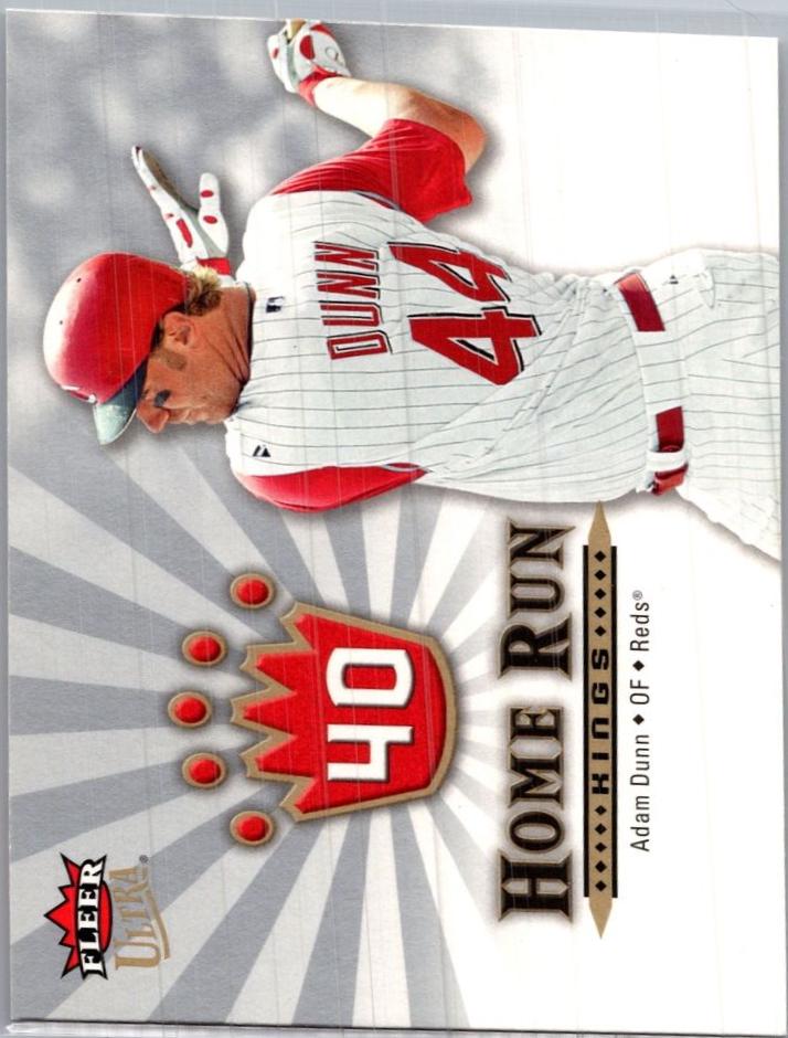 Adam Dunn #HRK9 Baseball Cards 2006 Ultra Home Run Kings
