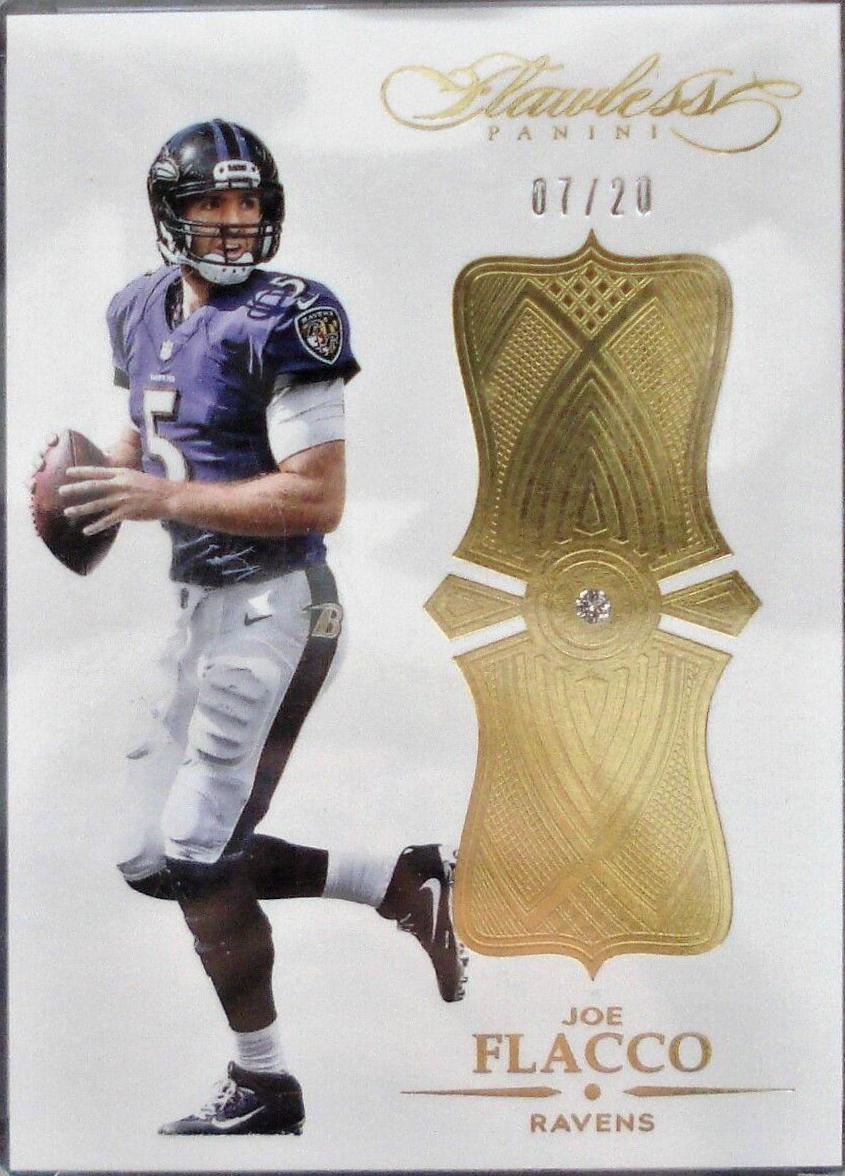 Joe Flacco #6 Football Cards 2016 Panini Flawless