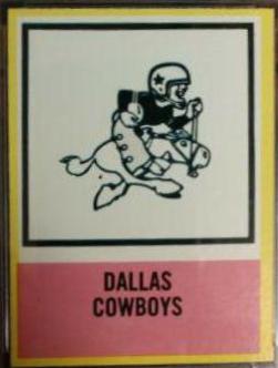 1967 Philadelphia Dallas Cowboys [Insignia] #60 card
