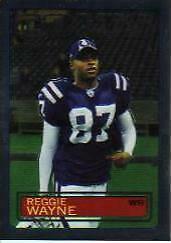Reggie Wayne #TB28 Football Cards 2005 Topps Chrome Throwbacks