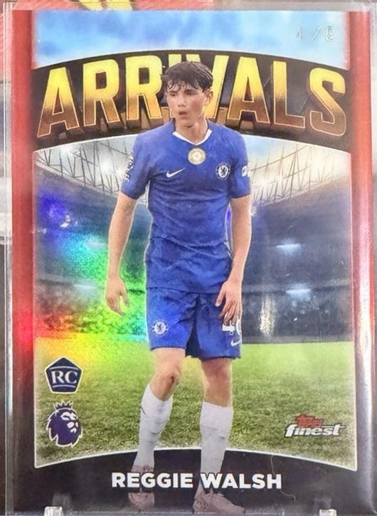 Reggie Walsh #AV-3 2026 Topps Finest Premier League Arrivals