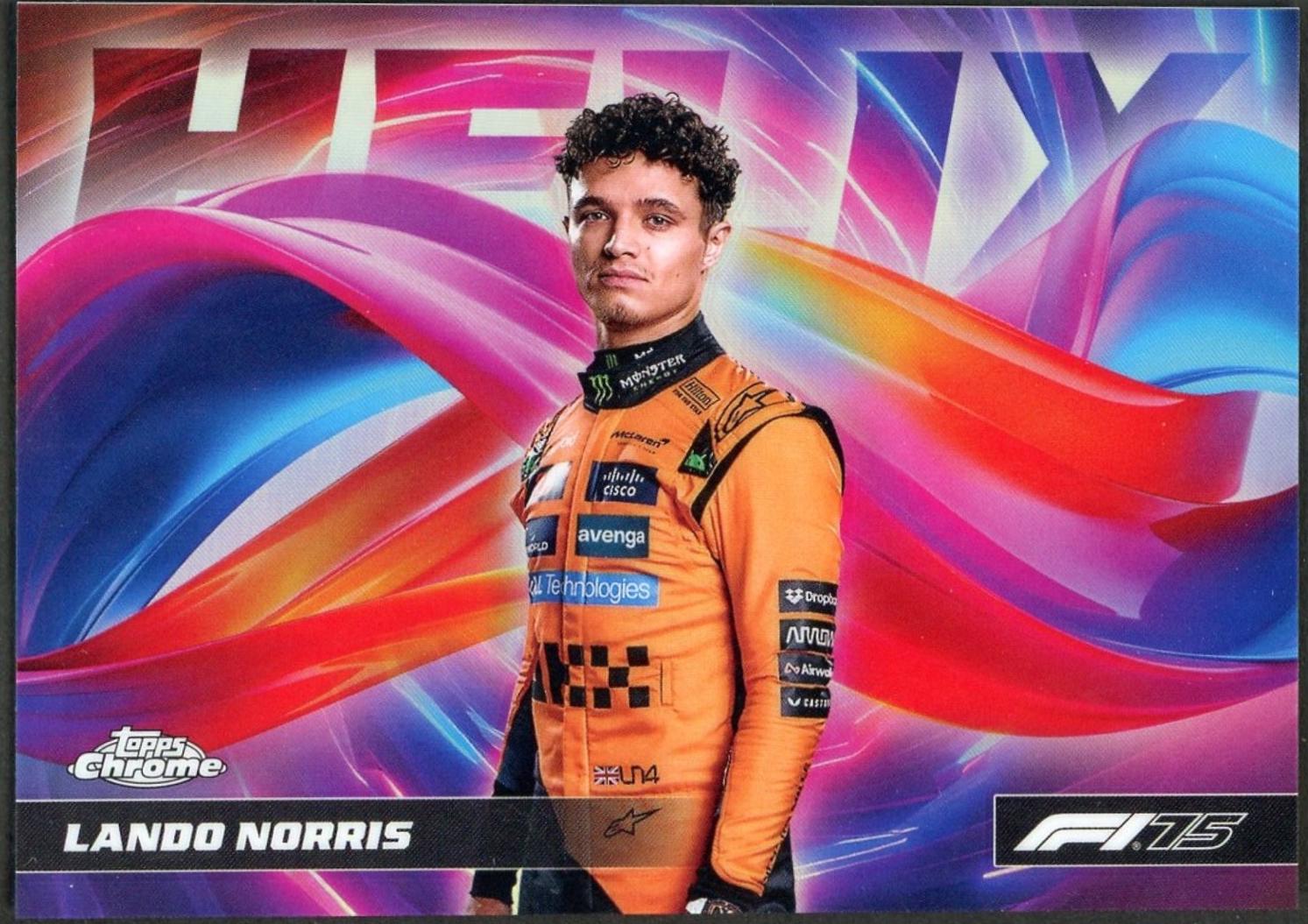 Lando Norris #HLX-5 Prices | 2025 Topps Chrome Formula 1 Helix