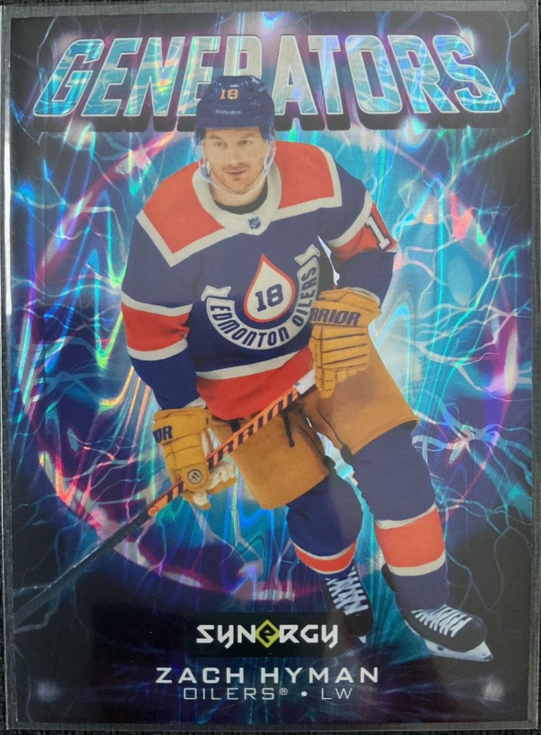 Zach Hyman #G-14 Hockey Cards 2024 Upper Deck Synergy Generators