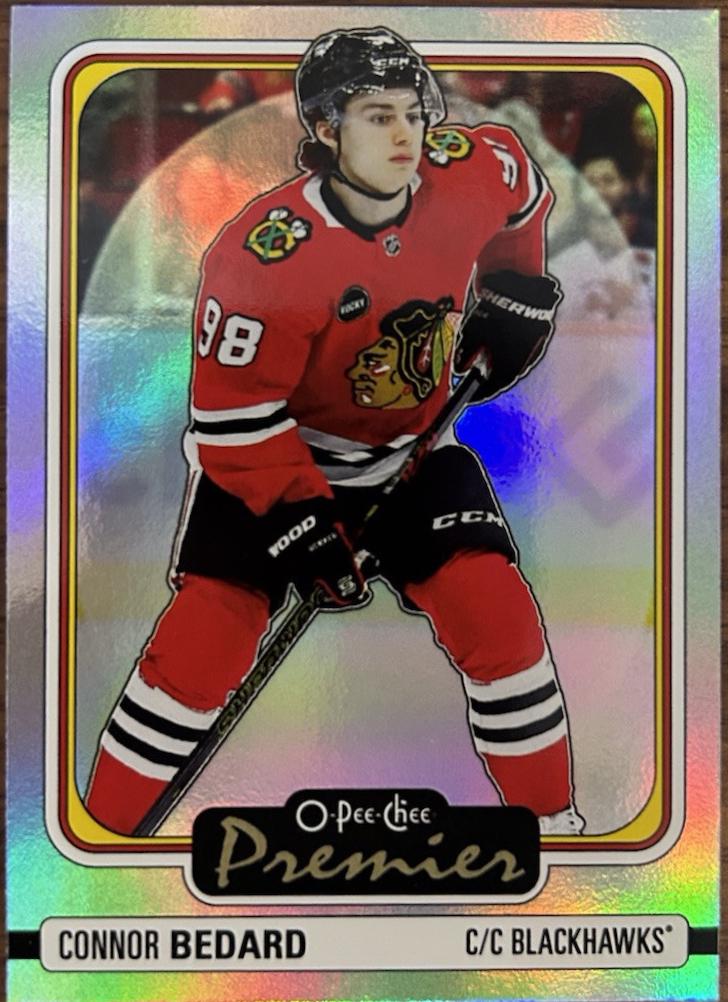 Connor Bedard #P-66 Hockey Cards 2024 O-Pee-Chee Premier