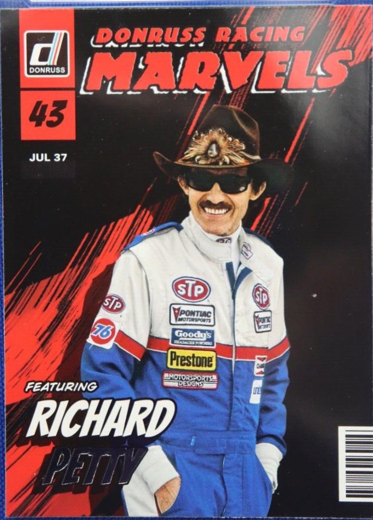 Richard Petty #M-RP Racing Cards 2023 Panini Donruss NASCAR Marvels