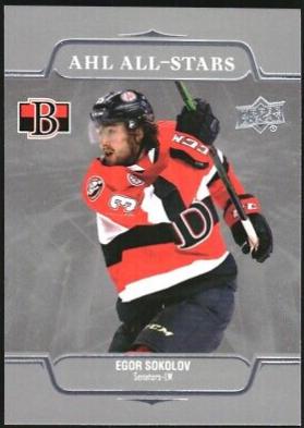 Egor Sokolov #AS-17 Hockey Cards 2021 Upper Deck AHL All Stars