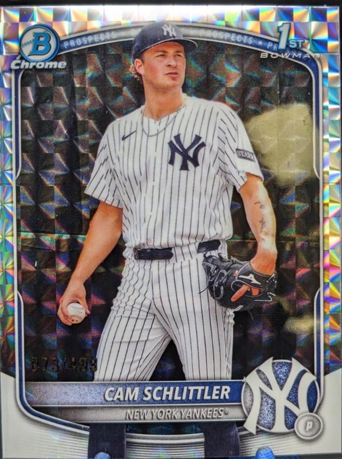 2025 Cam Schlittler [Geometric] #BCP-166