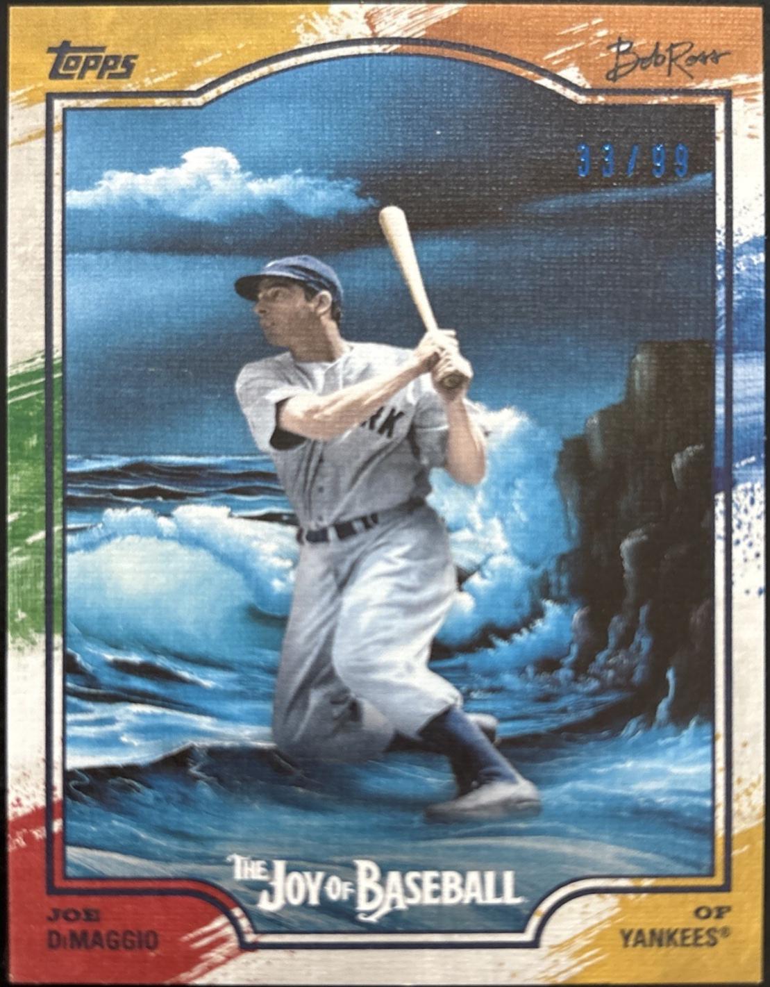 Joe DiMaggio [Paint Splatter] #50