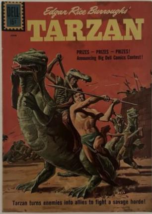 Tarzan #124 (1961) Comic Books Tarzan