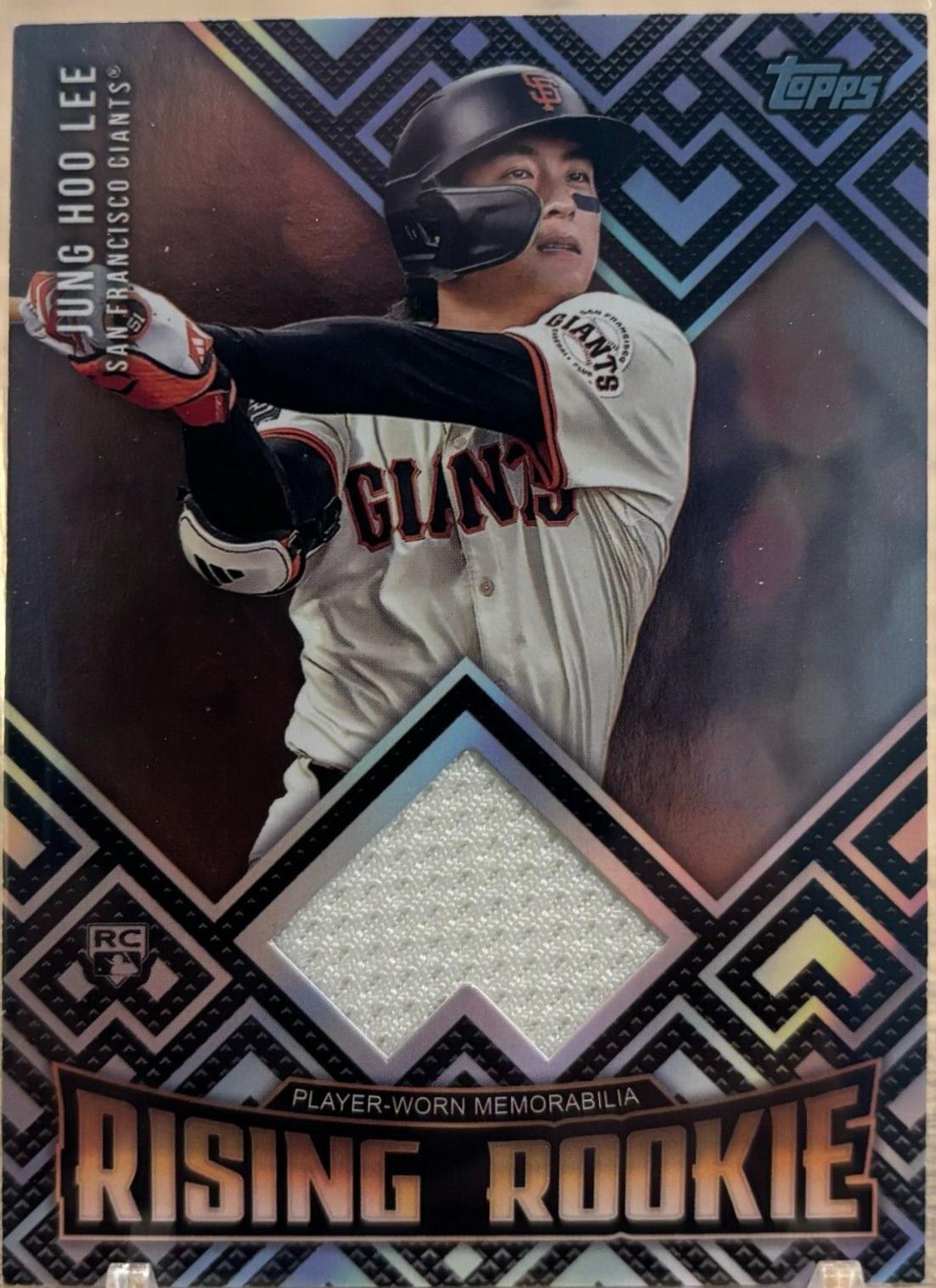 Jung Hoo Lee #RRR-JHL Baseball Cards 2024 Topps Update Rising Rookie Relic