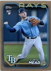 Curtis Mead [Gold] #82 Baseball Cards 2024 Topps Prices