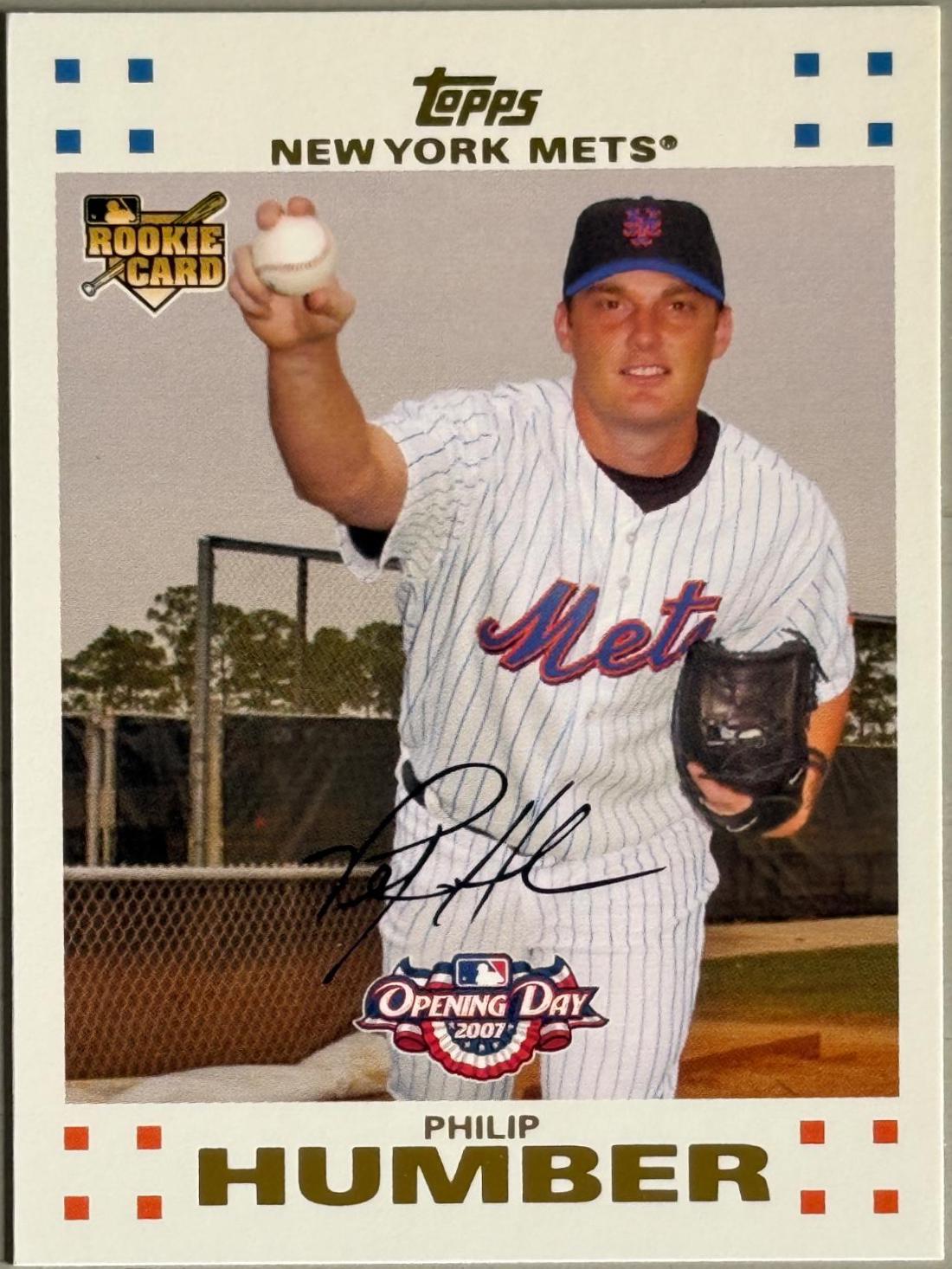 Philip Humber #165 Baseball Cards 2007 Topps Opening Day