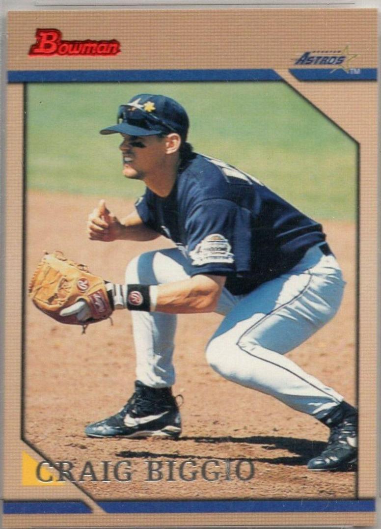 Craig Biggio #29 Baseball Cards 1996 Bowman
