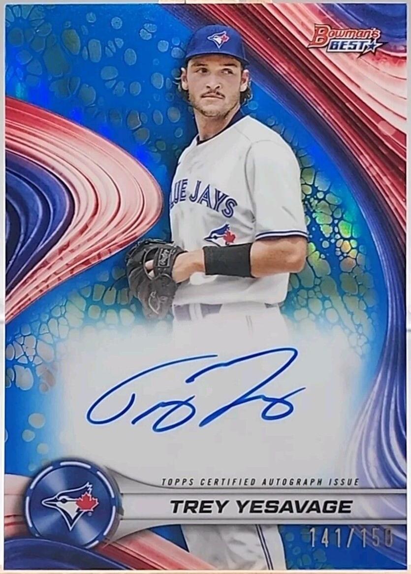 Trey Yesavage [Blue Refractor] #B24-TY