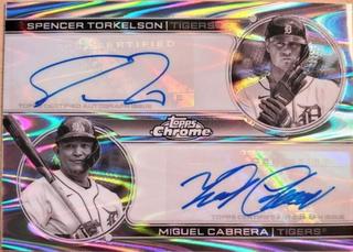 Spencer Torkelson, Miguel Cabrera