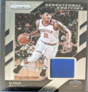Elfrid Payton #24 Basketball Cards 2018 Panini Prizm Sensational Swatches