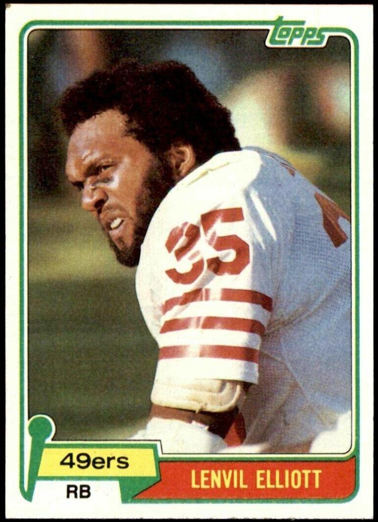 1981 Lenvil Elliott #182