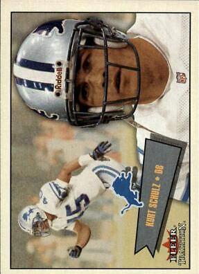 Kurt Schulz #33 Football Cards 2001 Fleer