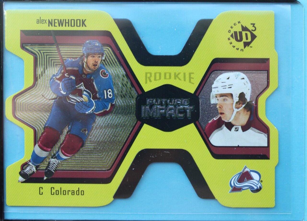 Alex Newhook #UD3-46 Hockey Cards 2021 Upper Deck UD3