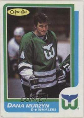 Dana Murzyn #58 Hockey Cards 1986 O-Pee-Chee