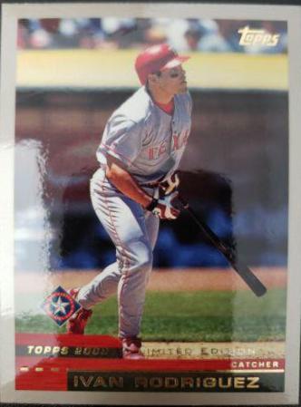 Ivan Rodriguez #64 Baseball Cards 2000 Topps Limited Edition
