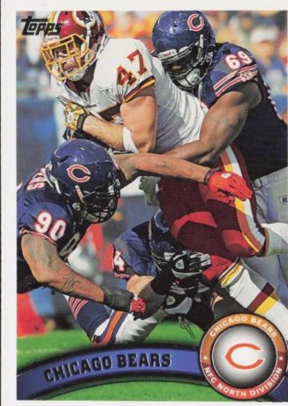 Chicago Bears #254 2011 Topps Football