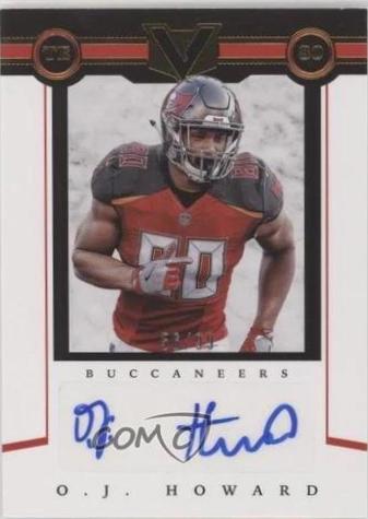 Oj Howard #AA-OJ Football Cards 2017 Panini Vertex Apogee Autograph