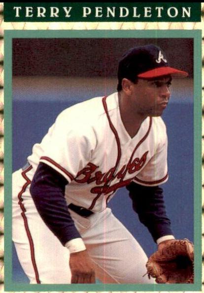 Terry Pendleton #16 Baseball Cards 1992 Panini Donruss Elite