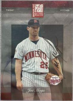 Joe Mays #26 Baseball Cards 2002 Donruss Elite