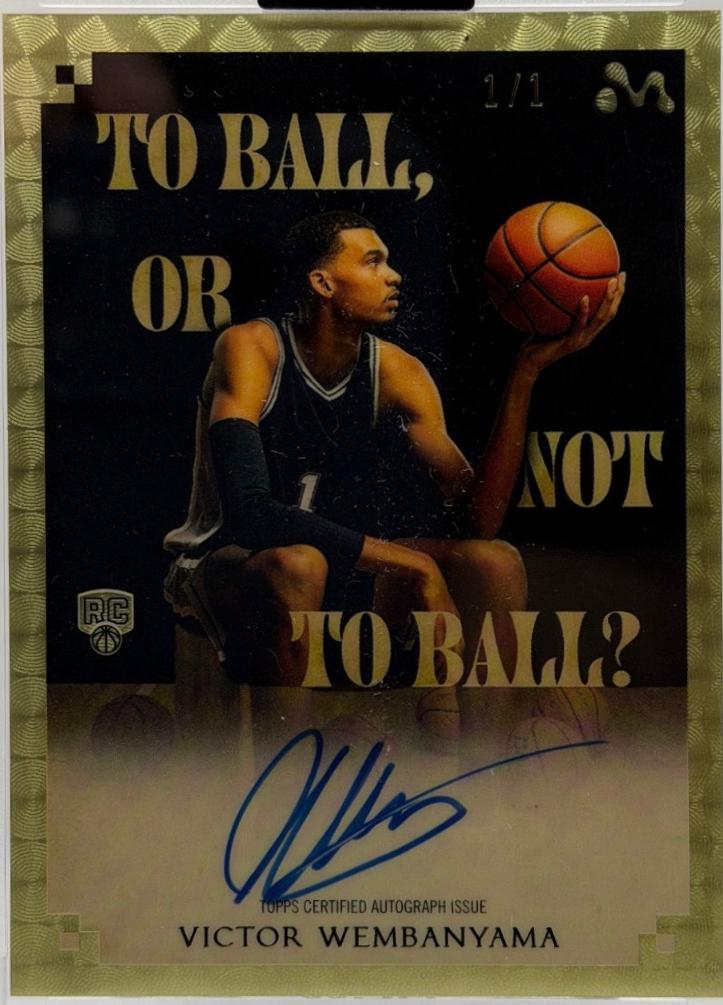 Victor Wembanyama [Superfractor Autograph] #VW-10