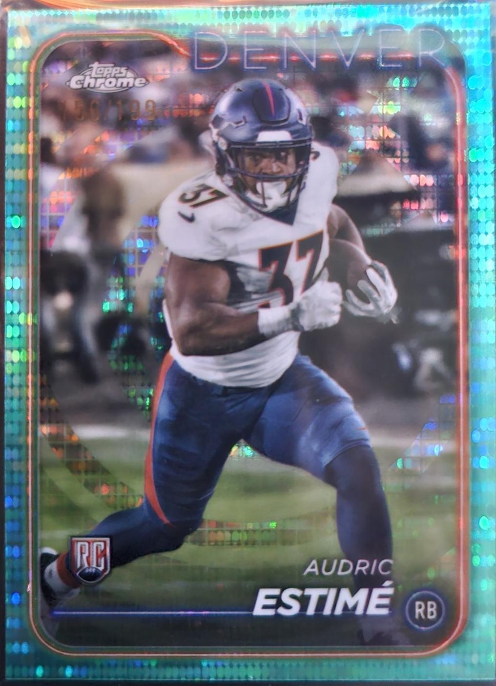 Audric Estime [Aqua Refractor] #222