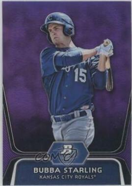 Bubba Starling [Purple Refractor] #BPP100