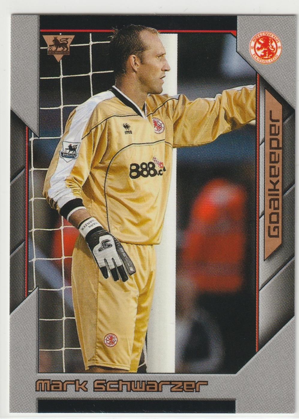 Mark Schwarzer #159 2004 Topps Premier Stars Soccer