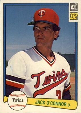 Jack O'Connor #539 Baseball Cards 1982 Donruss