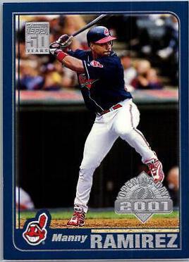 Manny Ramirez #32 Baseball Cards 2001 Topps Opening Day