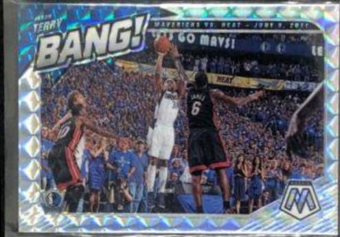 Jason Terry #6 Basketball Cards 2020 Panini Mosaic Bang