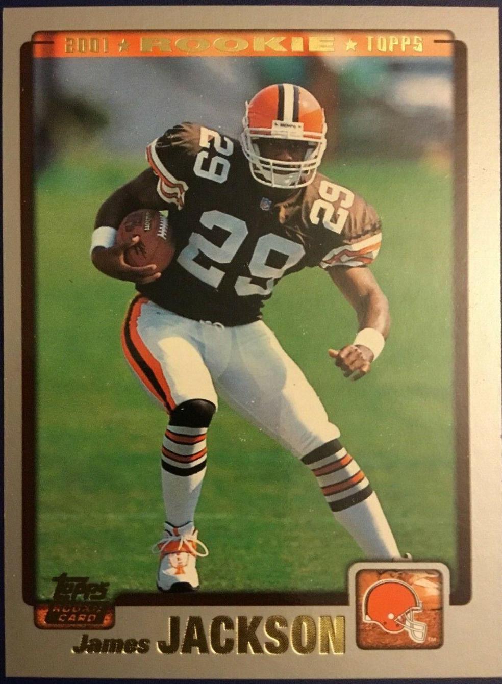 James Jackson #359 Football Cards 2001 Topps