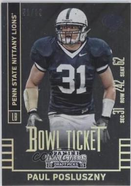 Paul Posluszny [Bowl Ticket] #80
