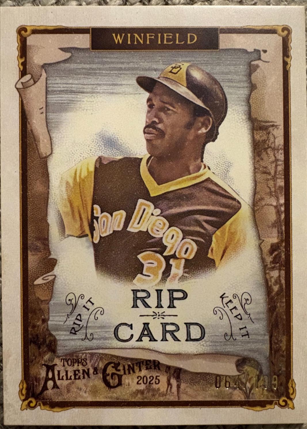 Dave Winfield #RIP-70