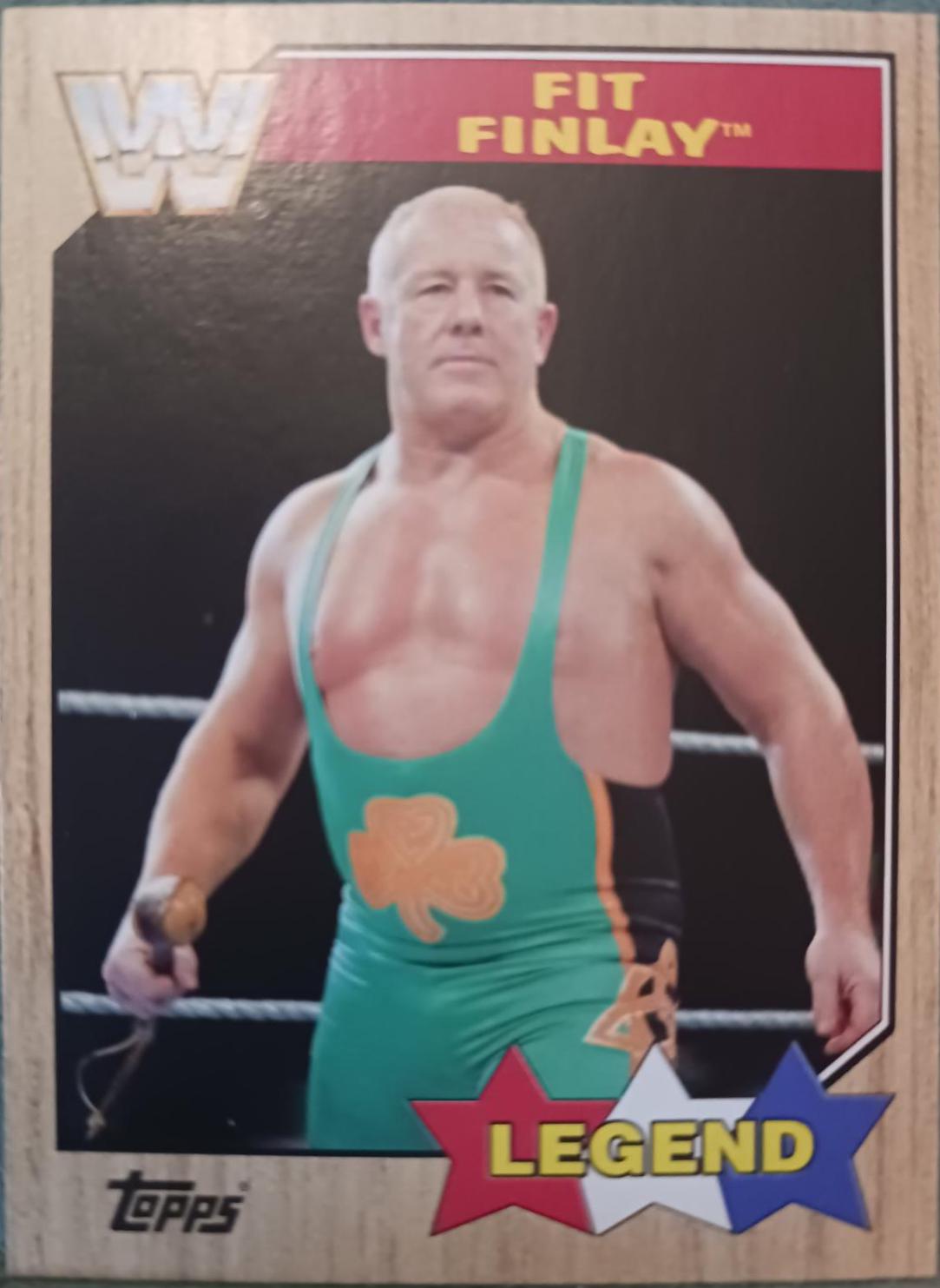 Fit Finlay #77 Wrestling Cards 2017 Topps WWE Heritage